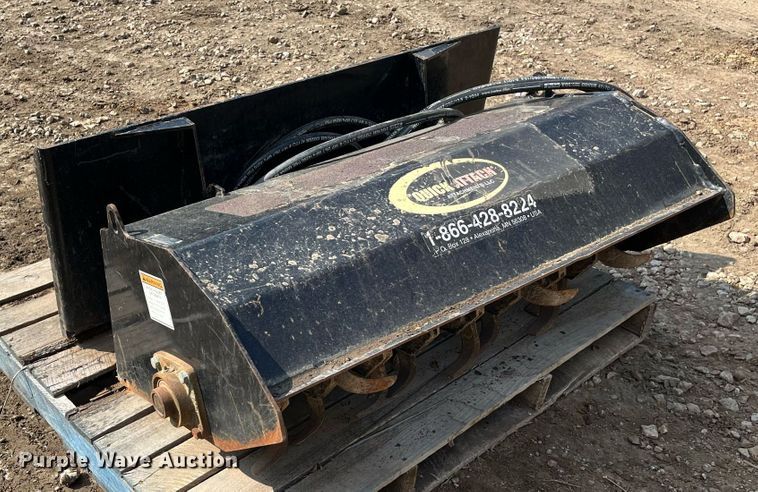 image for item MN9299 Quick Attach  42"W skid steer tiller
