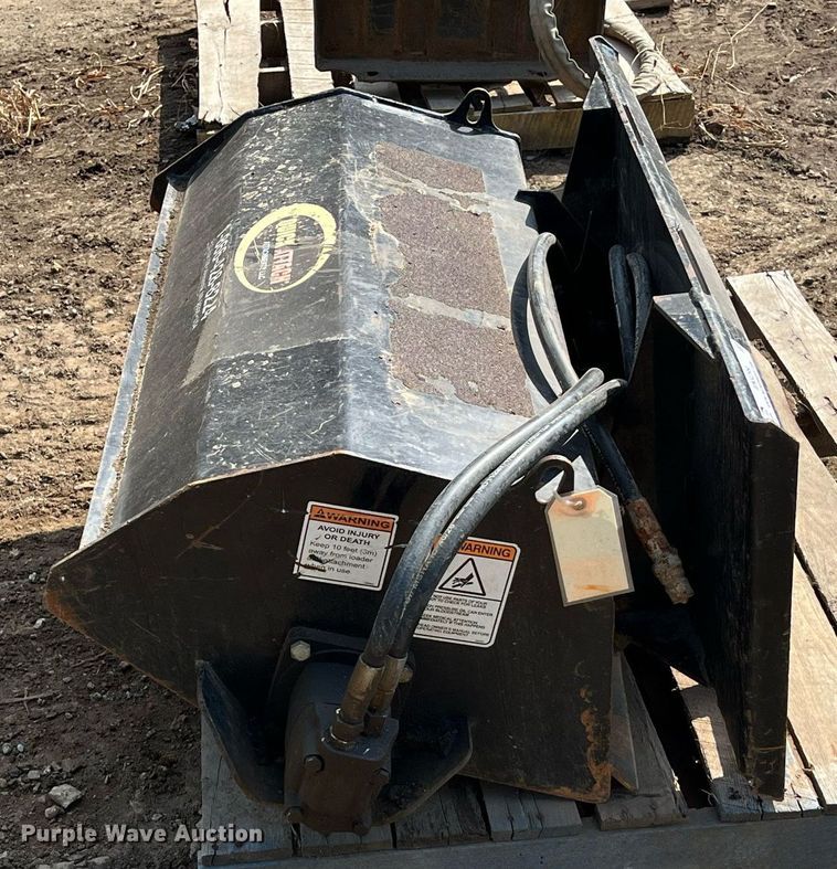 image for item MN9299 Quick Attach  42"W skid steer tiller