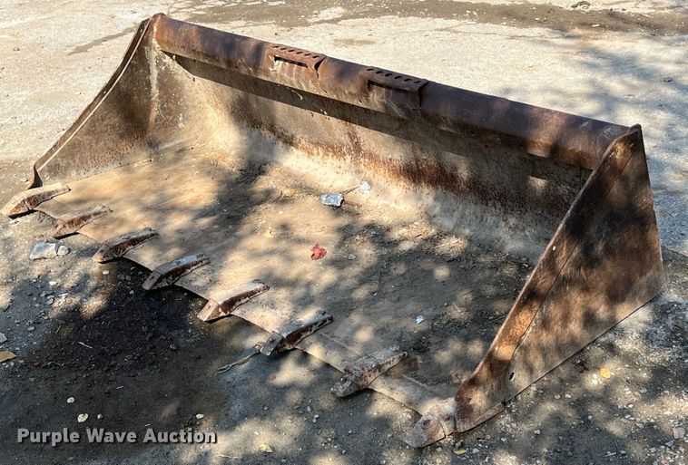 image for item MN9303 78"W skid steer bucket