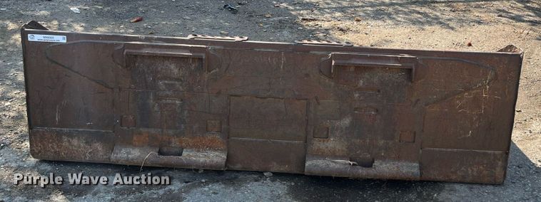 image for item MN9303 78"W skid steer bucket