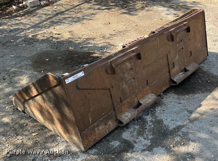 image for item MN9303 78"W skid steer bucket
