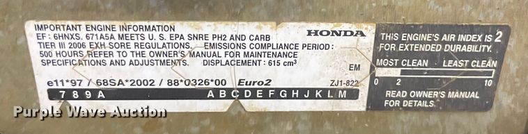 image for item MR9387 2007 Ditch Witch 1820  trencher