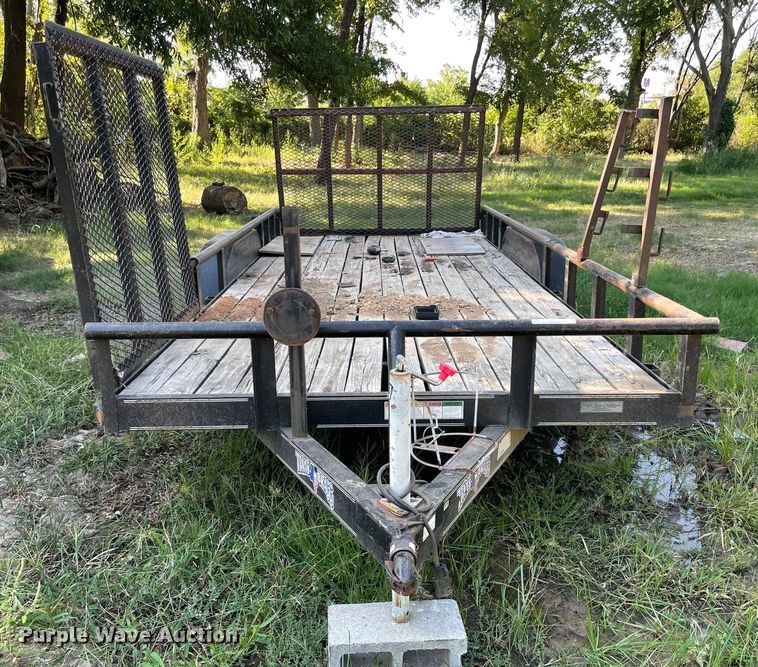 image for item MR9389 Texas Bragg  utility trailer