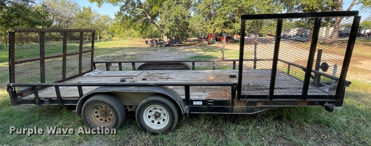 image for item MR9389 Texas Bragg  utility trailer