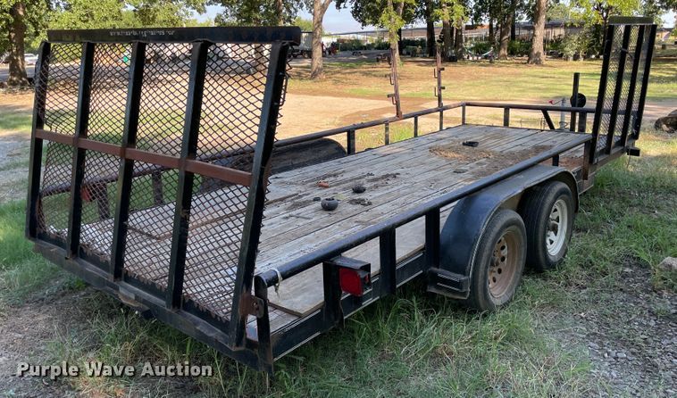 image for item MR9389 Texas Bragg  utility trailer