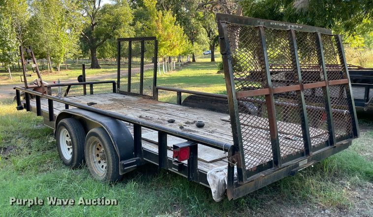 image for item MR9389 Texas Bragg  utility trailer