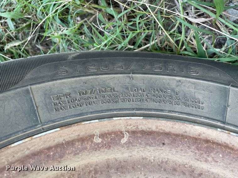 image for item MR9389 Texas Bragg  utility trailer