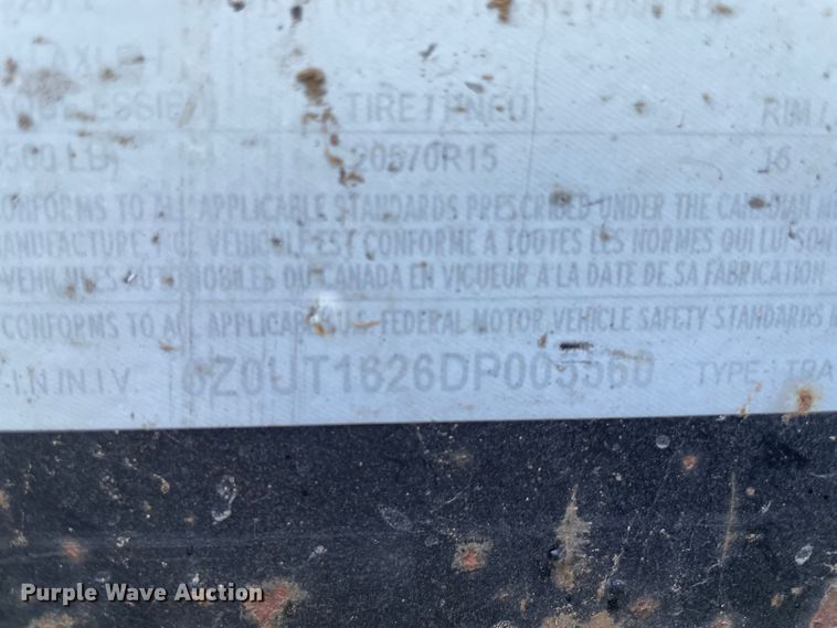 image for item MR9390 2013 Road Boss Trailers  utility trailer