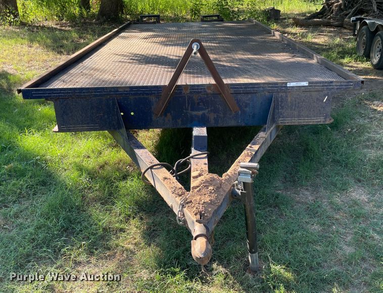 image for item MR9391 Shop built  equipment trailer