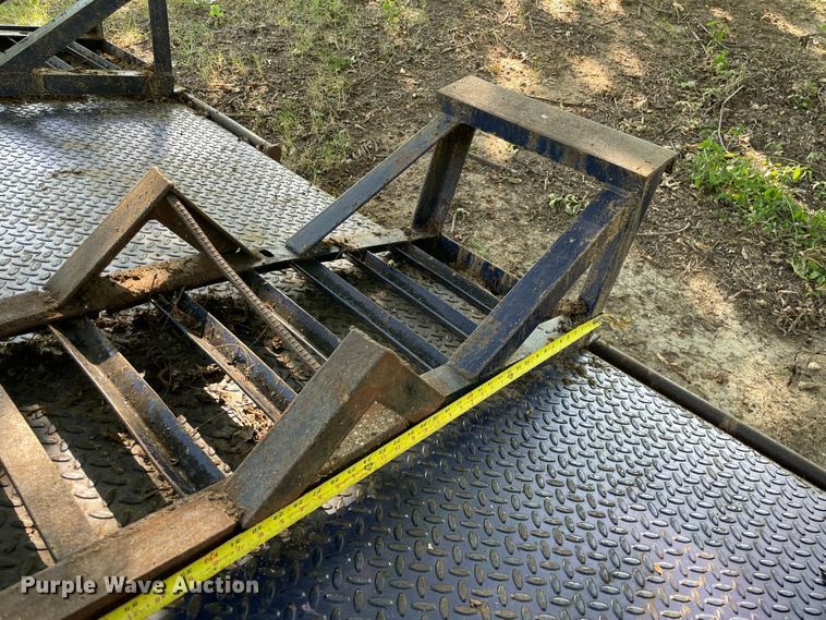 image for item MR9391 Shop built  equipment trailer