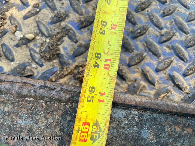 image for item MR9391 Shop built  equipment trailer