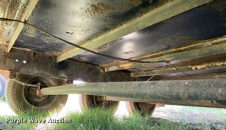 image for item MR9391 Shop built  equipment trailer