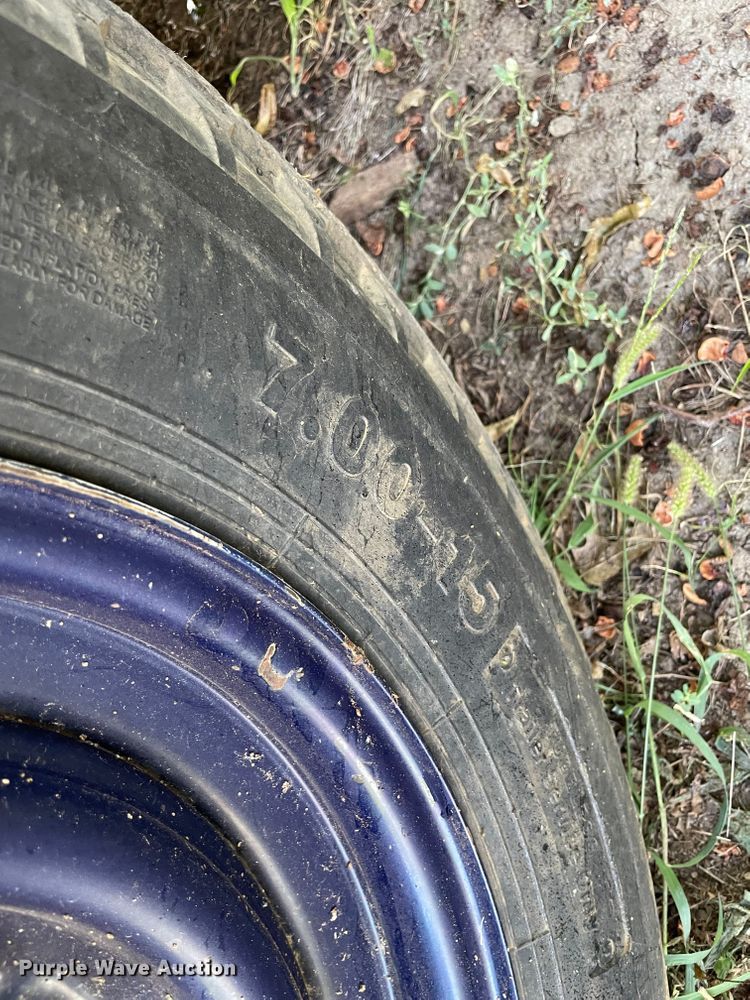 image for item MR9391 Shop built  equipment trailer