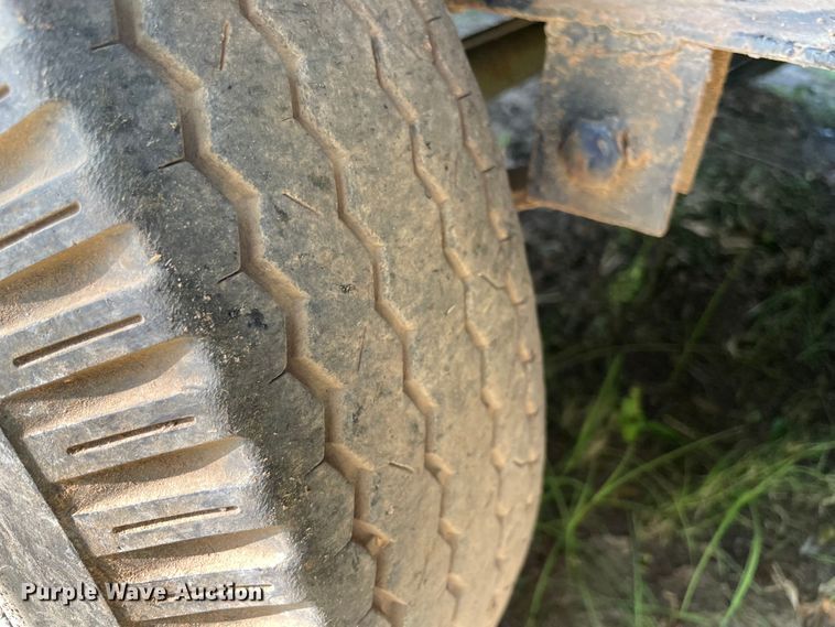 image for item MR9391 Shop built  equipment trailer