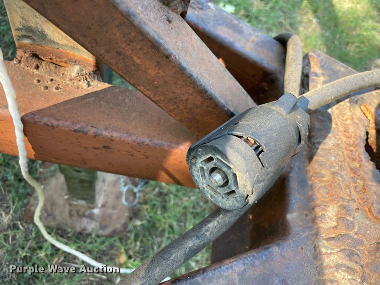 image for item MR9392 Shop built  utility trailer