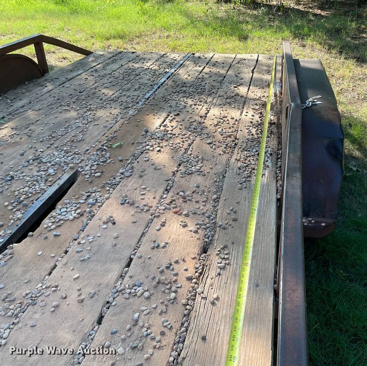 image for item MR9392 Shop built  utility trailer