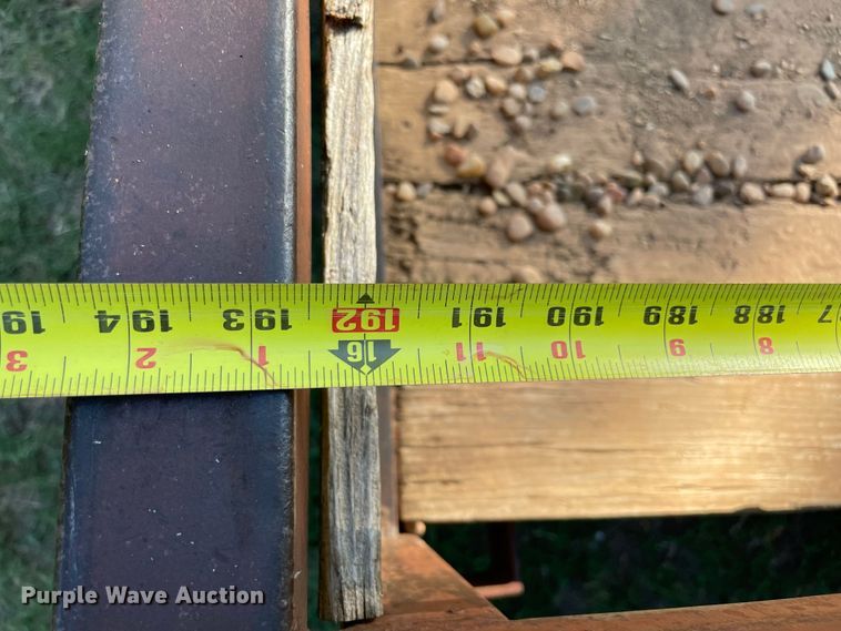 image for item MR9392 Shop built  utility trailer