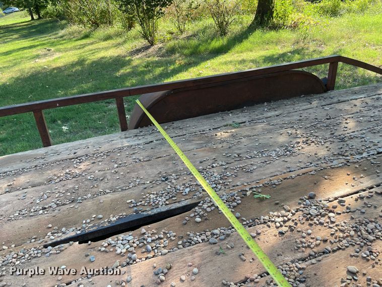 image for item MR9392 Shop built  utility trailer