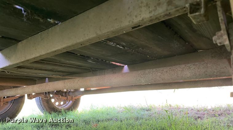 image for item MR9392 Shop built  utility trailer