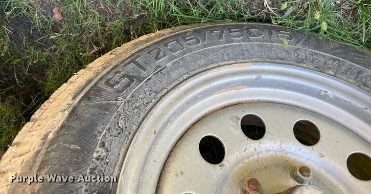 image for item MR9392 Shop built  utility trailer