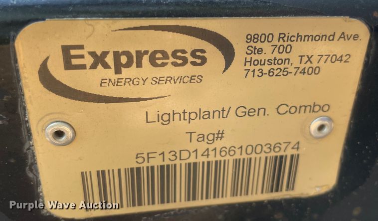 image for item MR9416 2006 Wacker LTC4  light plant