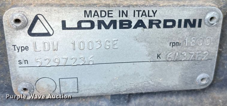 image for item MR9418 2006 Wacker LTC4  light plant