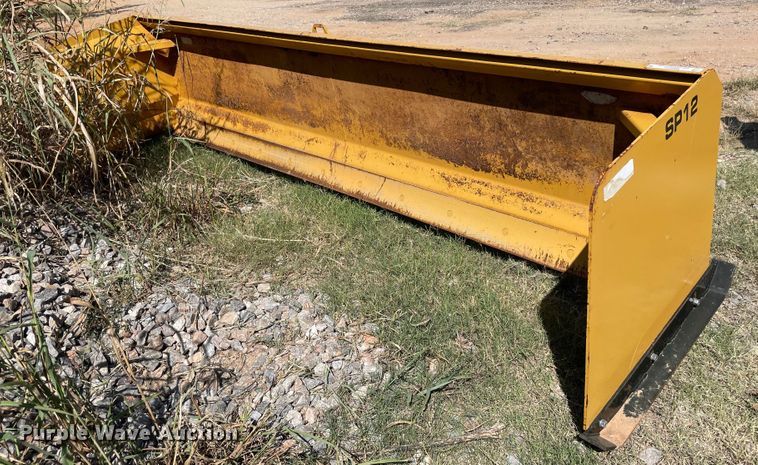 image for item MR9422 Industrias America SP12  skid steer snow pusher