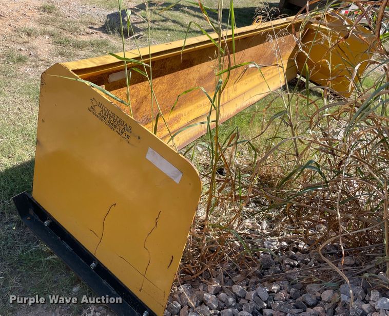 image for item MR9422 Industrias America SP12  skid steer snow pusher