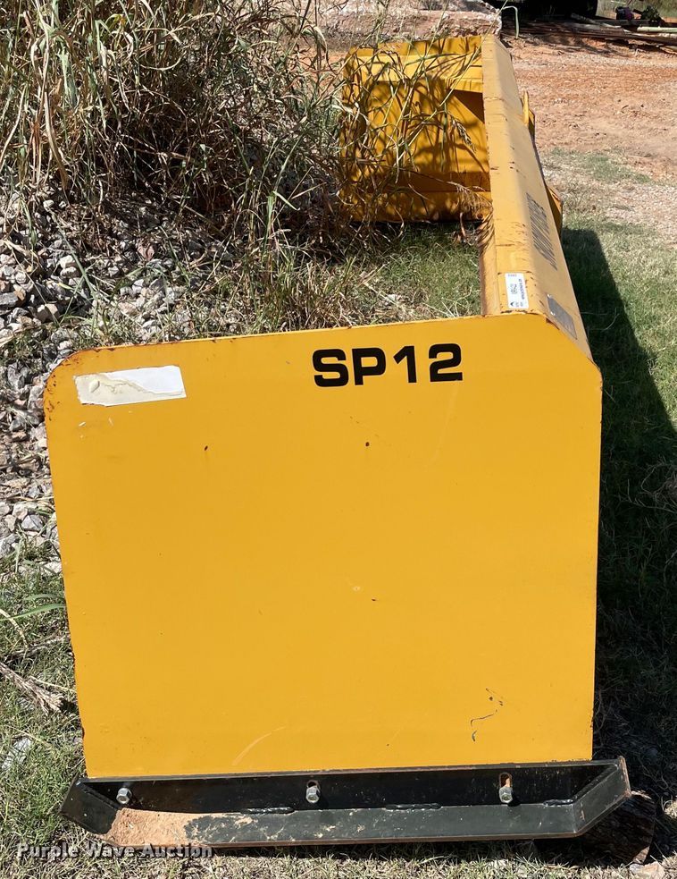 image for item MR9422 Industrias America SP12  skid steer snow pusher