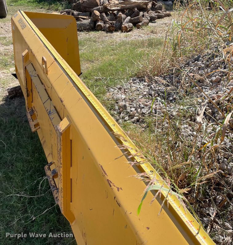 image for item MR9422 Industrias America SP12  skid steer snow pusher