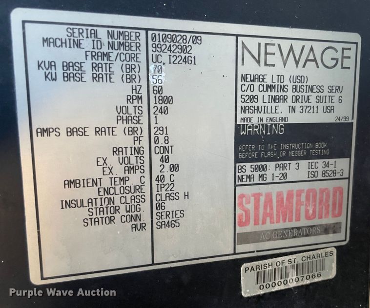 image for item MR9429 Newage  generator