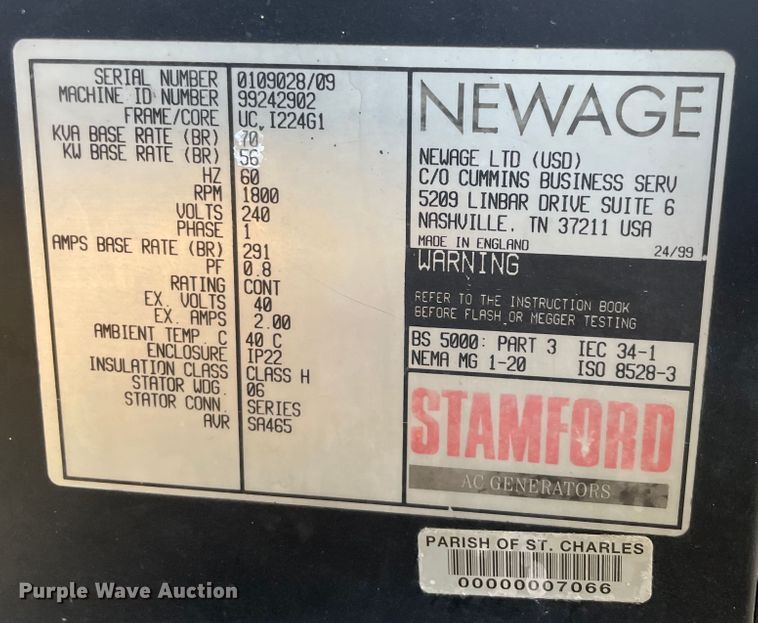 image for item MR9429 Newage  generator