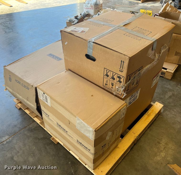 image for item MR9831 (6) pallets of HVAC parts