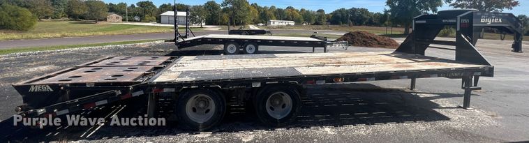 image for item MR9942 2017 Bigtex 22GN-20BK+5MR  equipment trailer