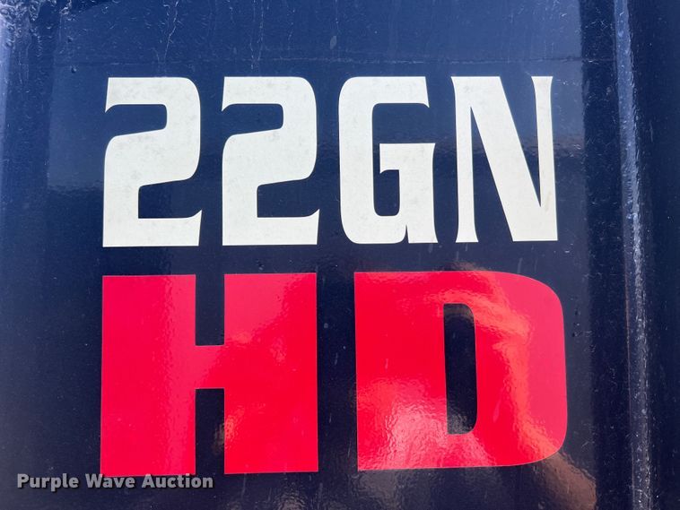 image for item MR9942 2017 Bigtex 22GN-20BK+5MR  equipment trailer