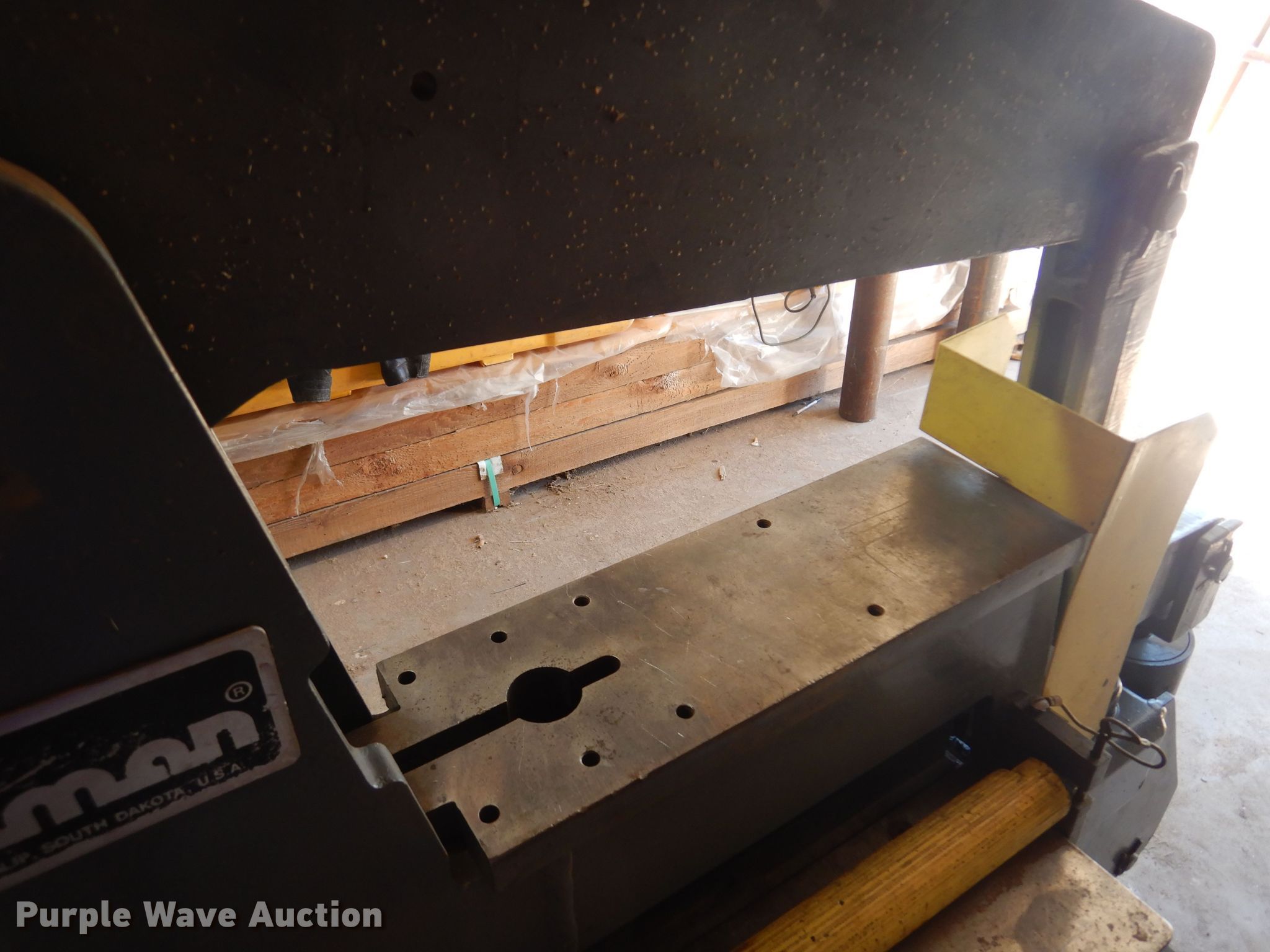 Scotchman 4014C hydraulic punch press in Alva, OK Item KO9985 sold