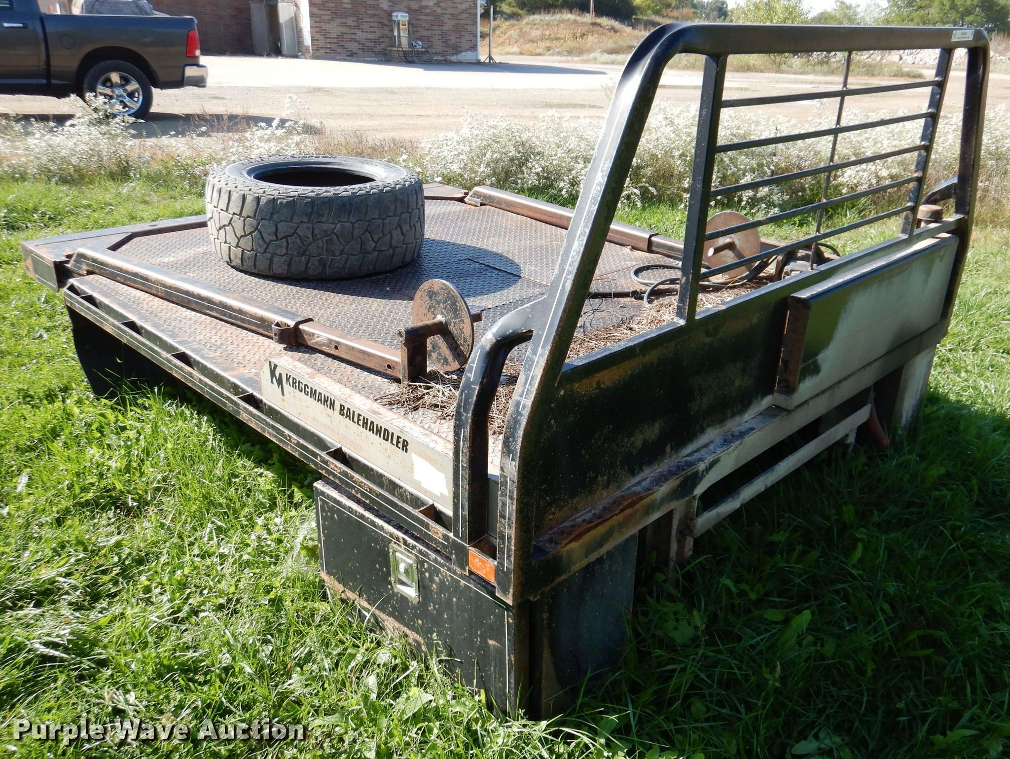 Krogmann Balehandler bale bed in Bloomfield, IA Item KW9441 sold