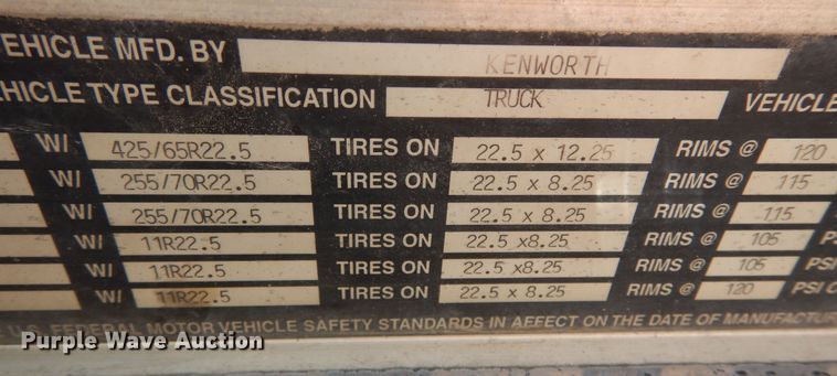 image for item DF8127 2001 Kenworth W900  ready mix truck