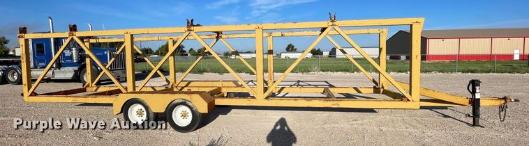 image for item DN5139 2000 Shop built  reel trailer