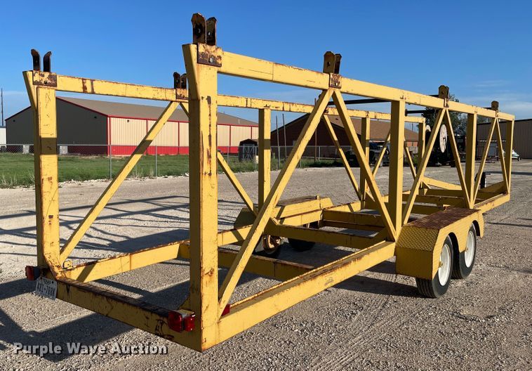 image for item DN5139 2000 Shop built  reel trailer
