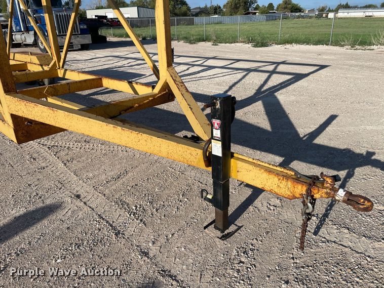 image for item DN5139 2000 Shop built  reel trailer