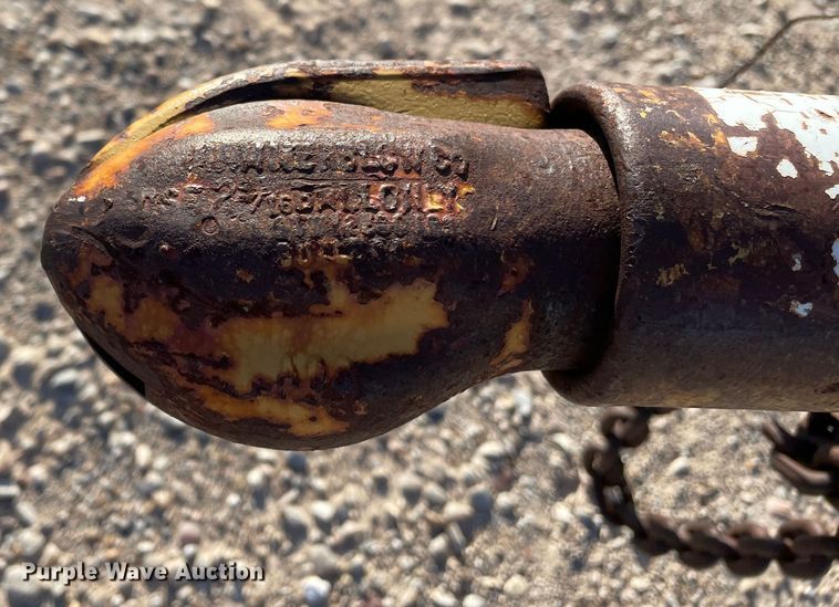 image for item DN5139 2000 Shop built  reel trailer