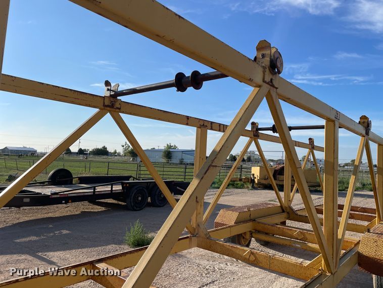 image for item DN5139 2000 Shop built  reel trailer