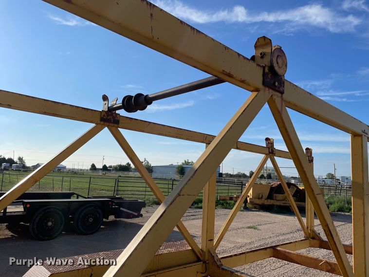 image for item DN5139 2000 Shop built  reel trailer