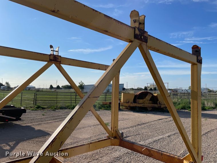 image for item DN5139 2000 Shop built  reel trailer