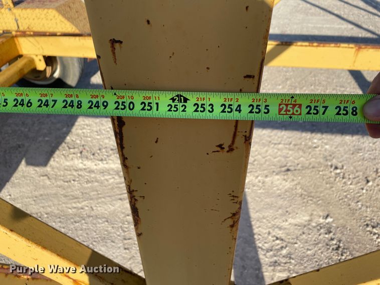 image for item DN5139 2000 Shop built  reel trailer