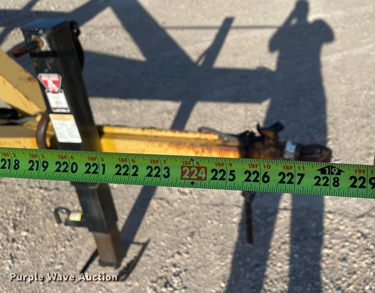 image for item DN5139 2000 Shop built  reel trailer