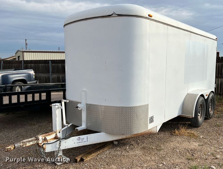 image for item DN5207 1995 CM  enclosed cargo trailer
