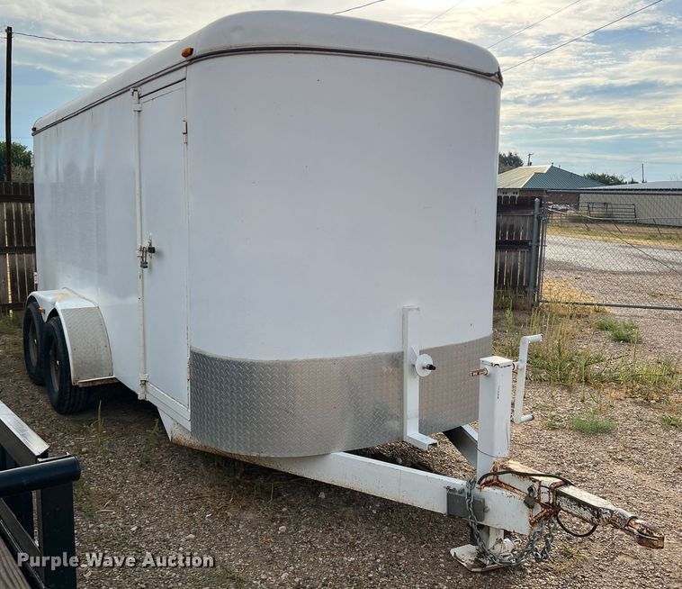 image for item DN5207 1995 CM  enclosed cargo trailer