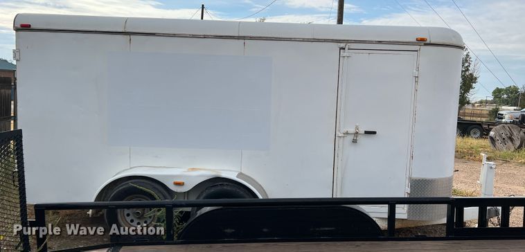 image for item DN5207 1995 CM  enclosed cargo trailer